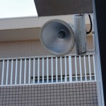 駐車場を照らすライト