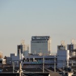 駅の方まで一望することができます。