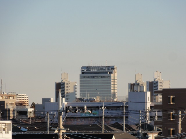 駅の方まで一望することができます。
